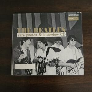 The Beatles Rare Photos & Interview CD Limited Edition Vol 3